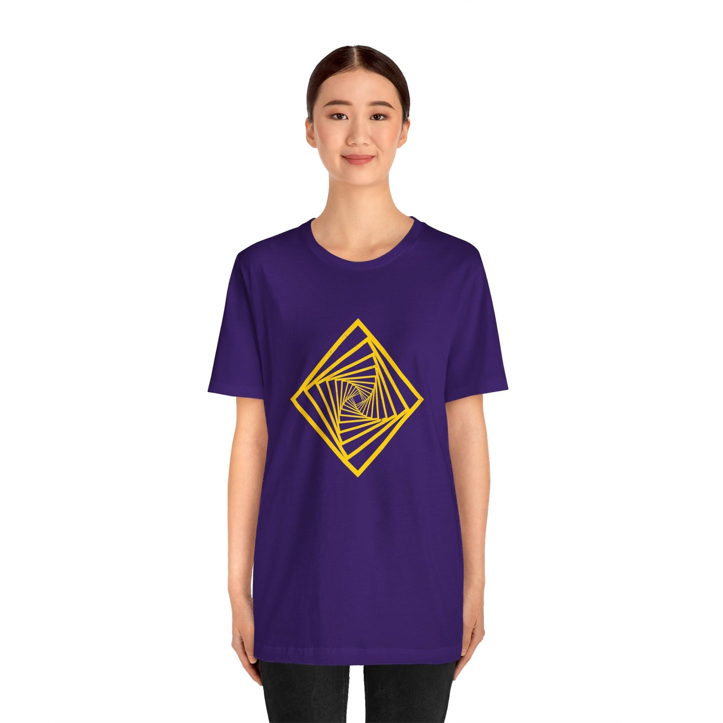 Squareup Cubism Movement 2D Shapes With 4 Sides T Shirt - UK