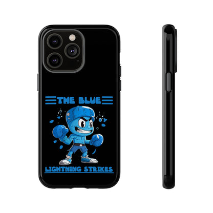 Fight Tonight My Sky Blue Lightning Fast Boxer Gloves Phone Case iPhone Pixel Samsung