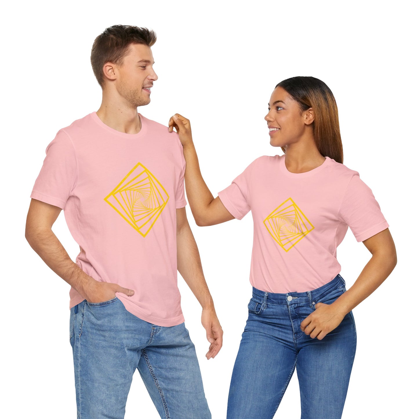 Squareup Cubism Movement 2D Shapes With 4 Sides T Shirt - US