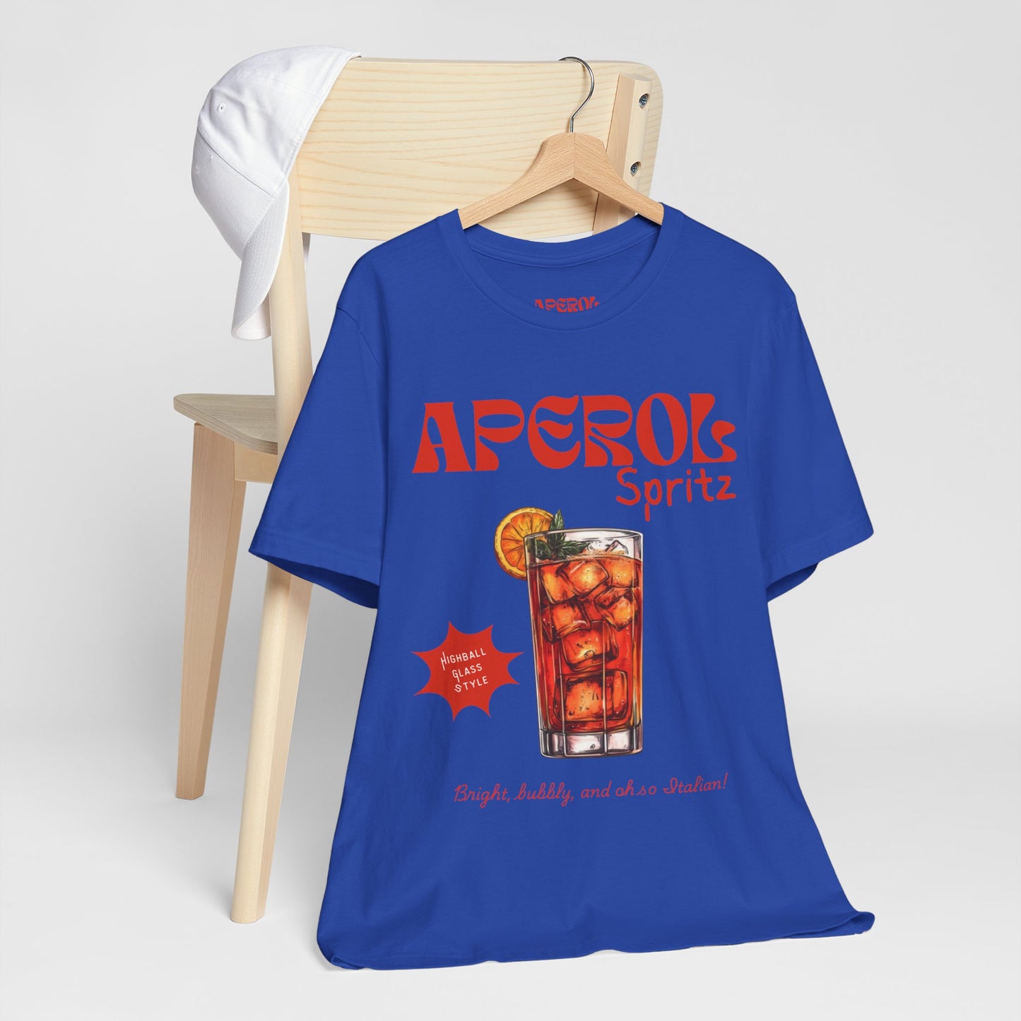 Aperol Spritz Cocktail Bar Drink T Shirt - UK