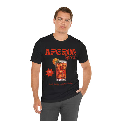 Aperol Spritz Cocktail Bar Drink T Shirt - US