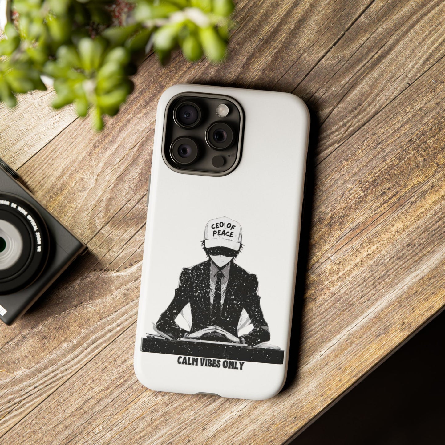 Cool Anime Cartoon Boss Leader Phone Case, iPhone, Pixel, Samsung