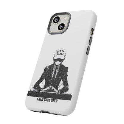 Cool Anime Cartoon Boss Leader Phone Case, iPhone, Pixel, Samsung