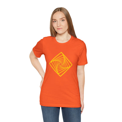 Squareup Cubism Movement 2D Shapes With 4 Sides T Shirt - UK