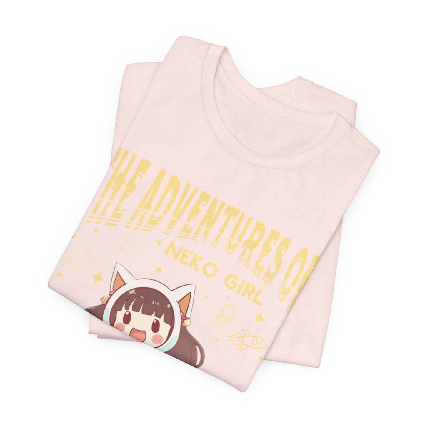 Cartoon Hero Anime Cat Meme Girl T Shirt - UK