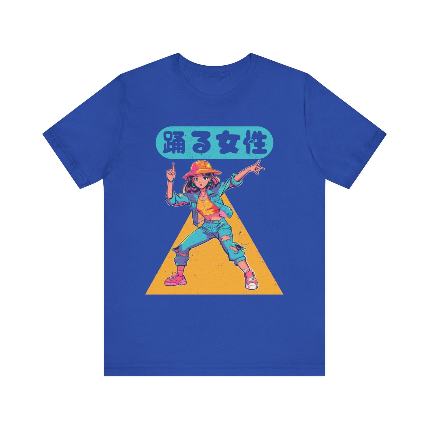 Funny Dancing Anime Woman T Shirt - US