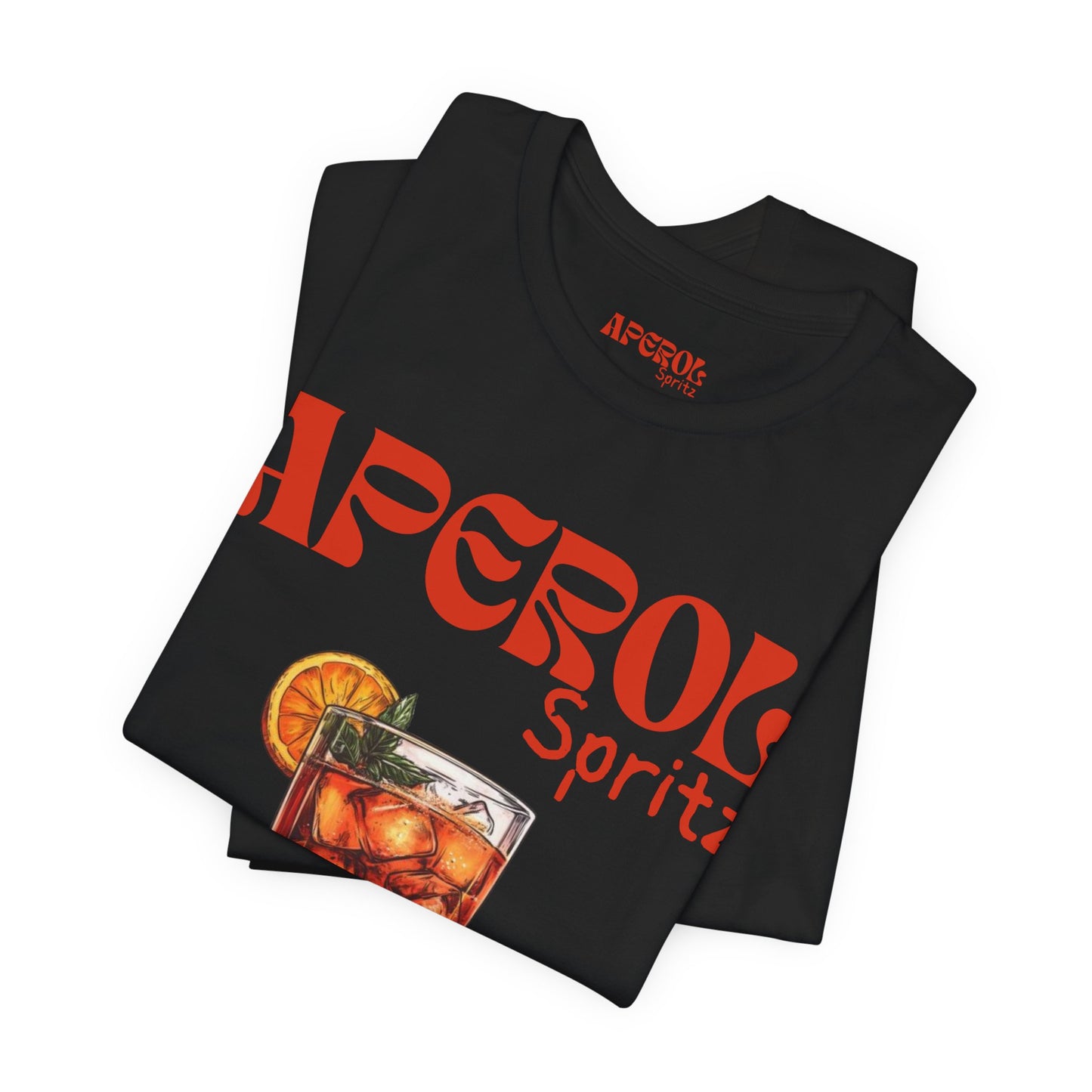 Aperol Spritz Cocktail Bar Drink T Shirt - UK