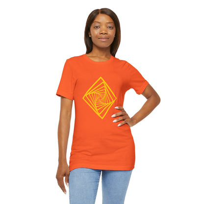 Squareup Cubism Movement 2D Shapes With 4 Sides T Shirt - UK