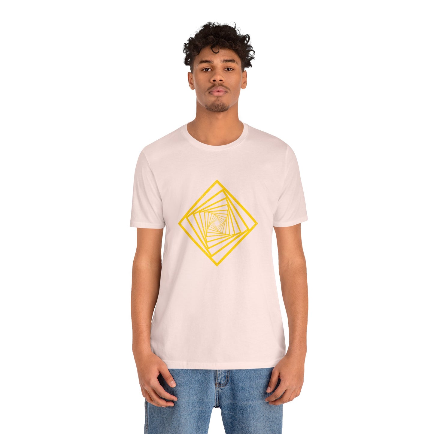 Squareup Cubism Movement 2D Shapes With 4 Sides T Shirt - UK