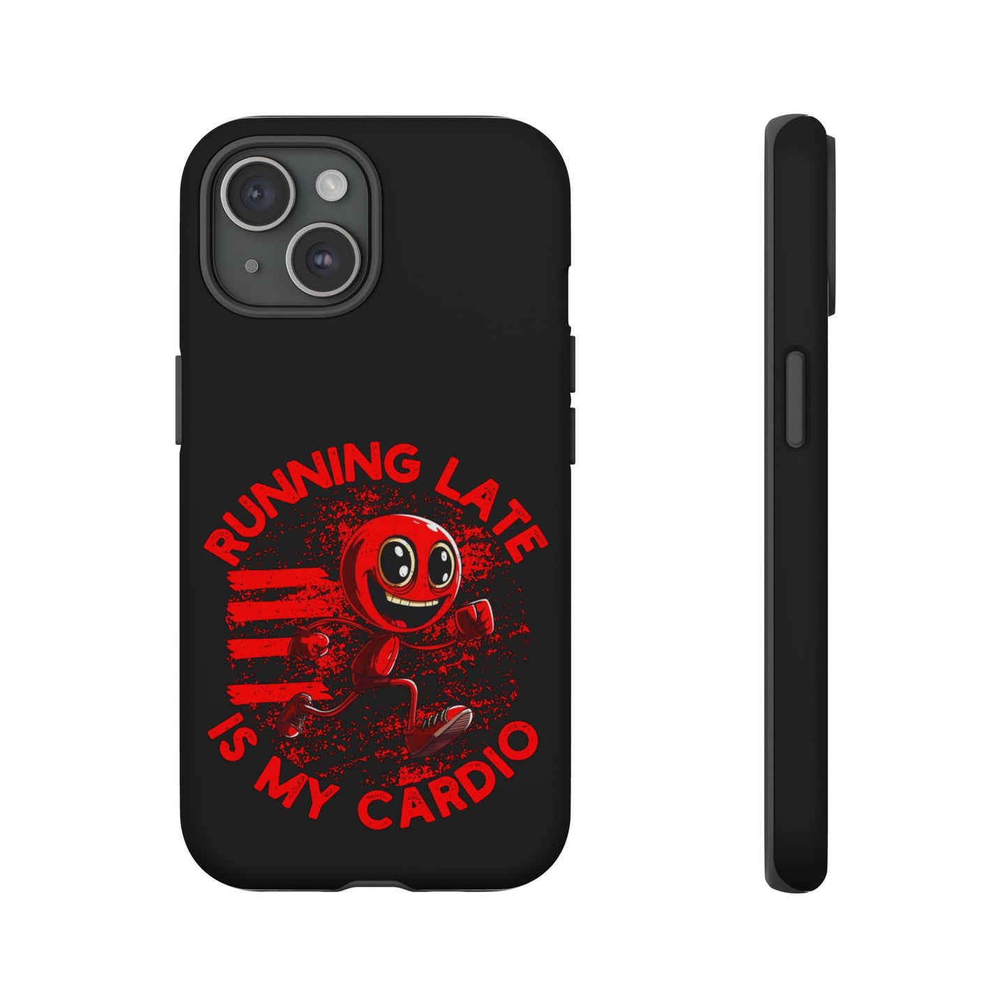 The Running Man Speed Meme Funny Cartoon Phone Case iPhone Pixel Samsung