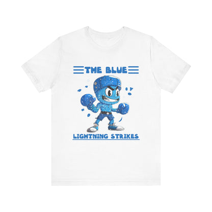 Fight Tonight My Sky Blue Lightning Fast Boxer Gloves T Shirt - UK