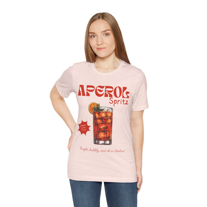 Aperol Spritz Cocktail Bar Drink T Shirt - UK