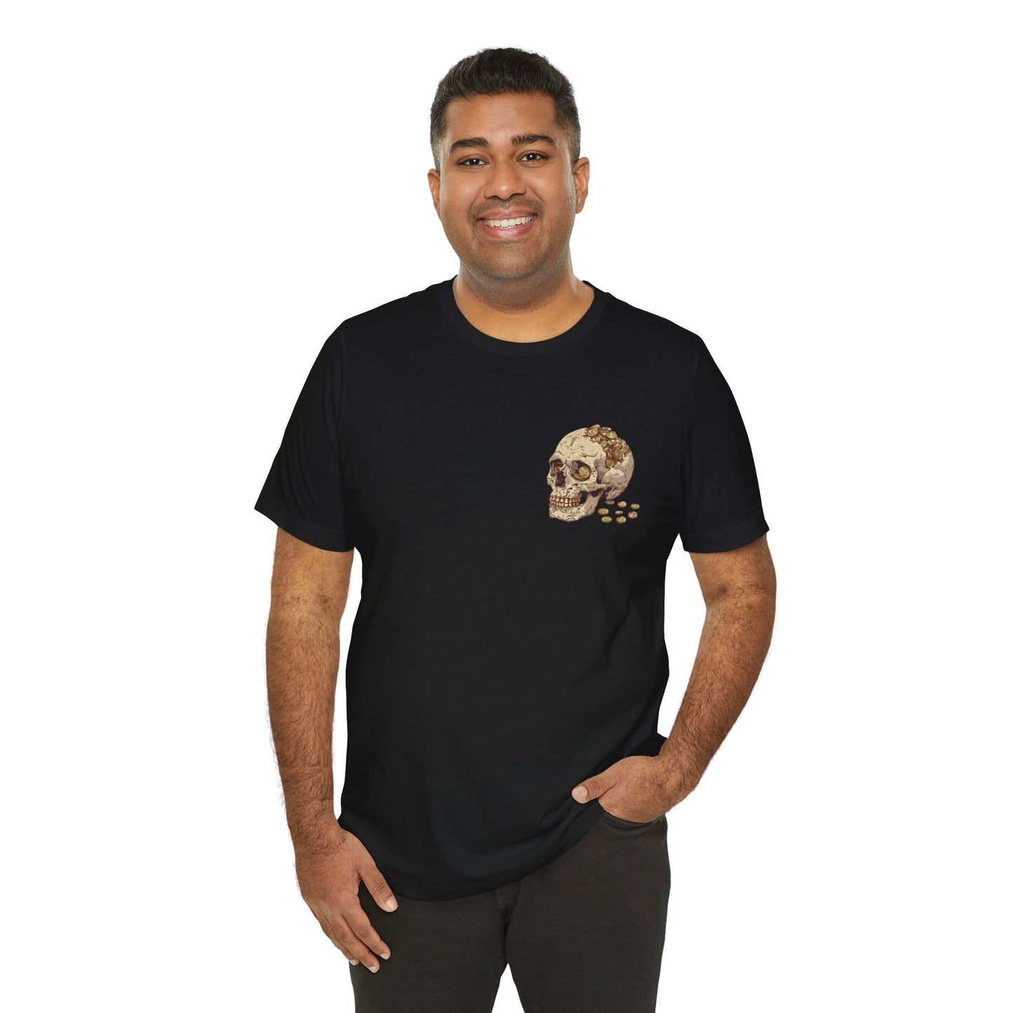 Cranium Skull Human Skeleton Bones And All Cartoon T Shirt - US