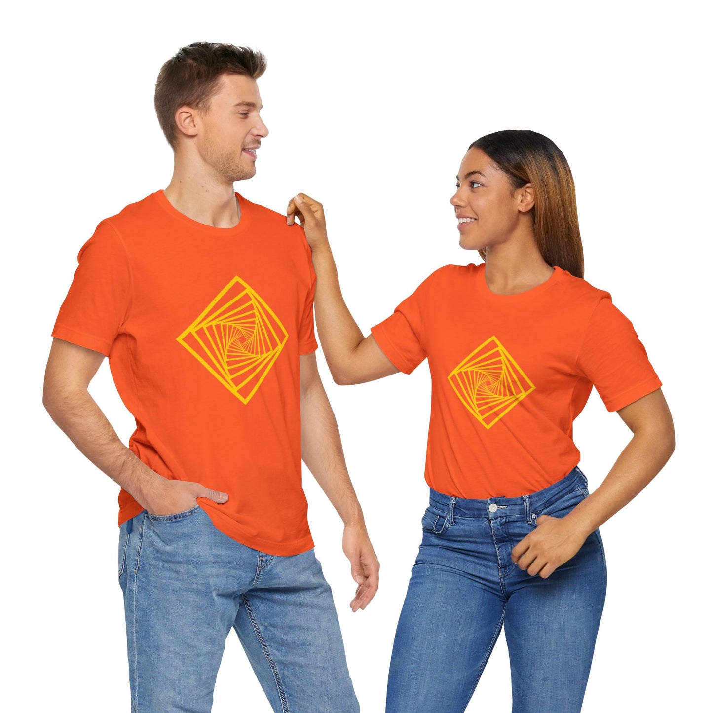 Squareup Cubism Movement 2D Shapes With 4 Sides T Shirt - US