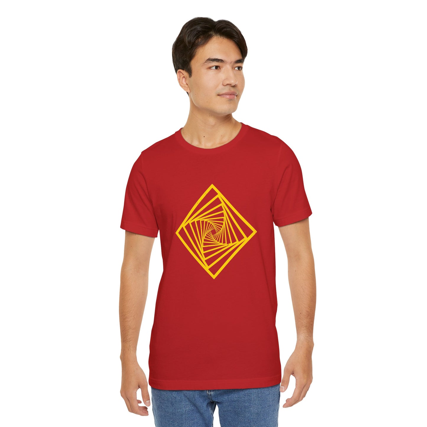 Squareup Cubism Movement 2D Shapes With 4 Sides T Shirt - UK