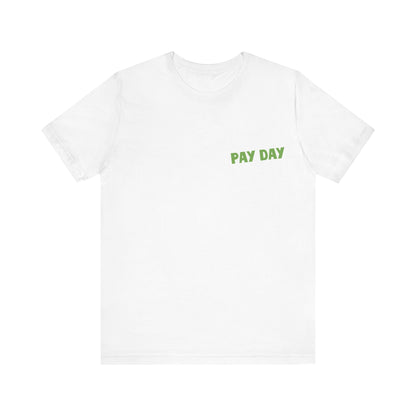 Retro Salary Finance Pay Day Today Funny Cartoon Character T Shirt - UK