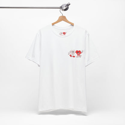 Oh So True Love Heart Rate Retro T Shirt - UK