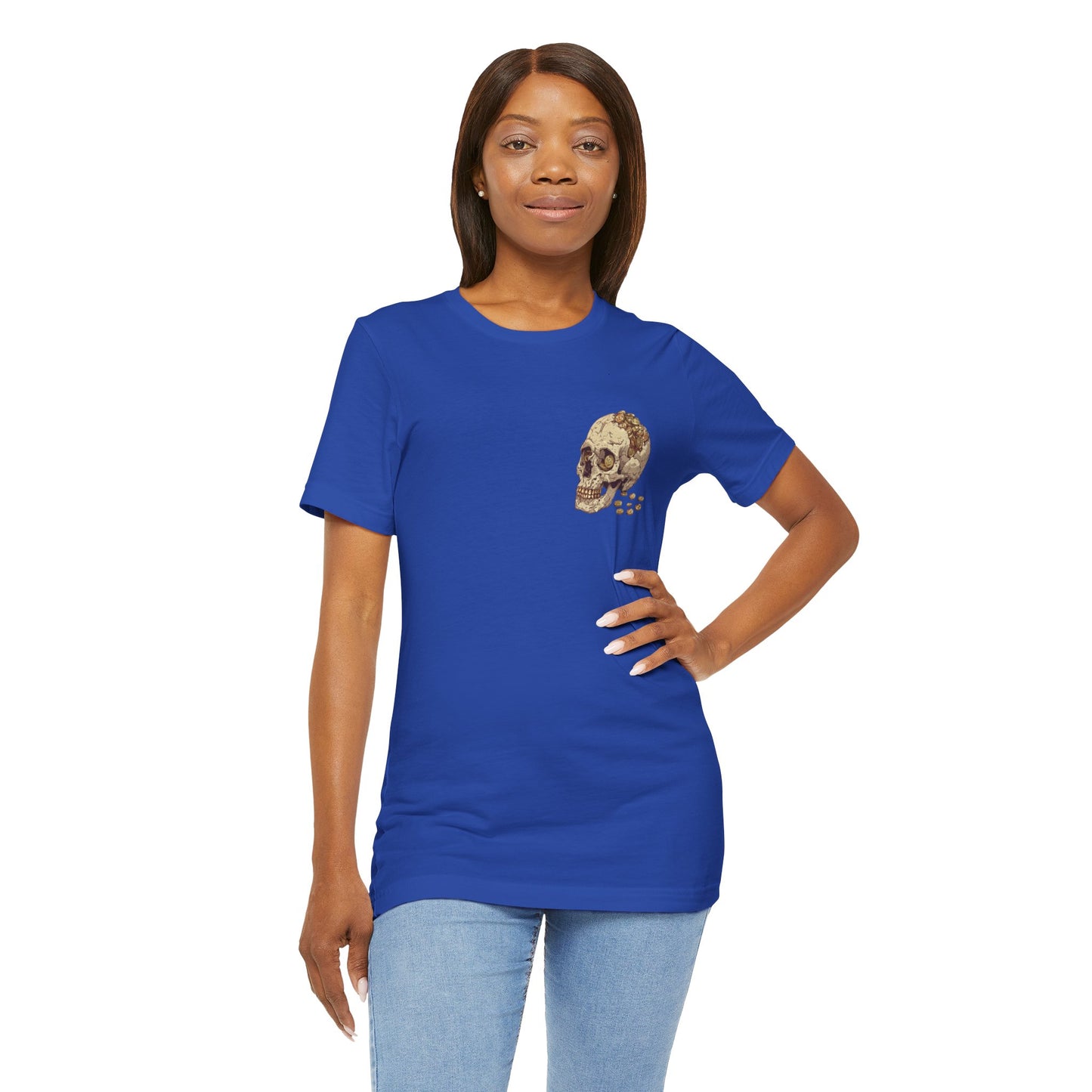 Cranium Skull Human Skeleton Bones And All Cartoon T Shirt - US