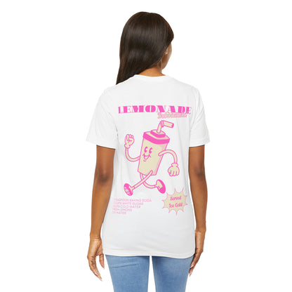 Retro Pink Lemonade Party Club Soda Machine Drink T Shirt - UK