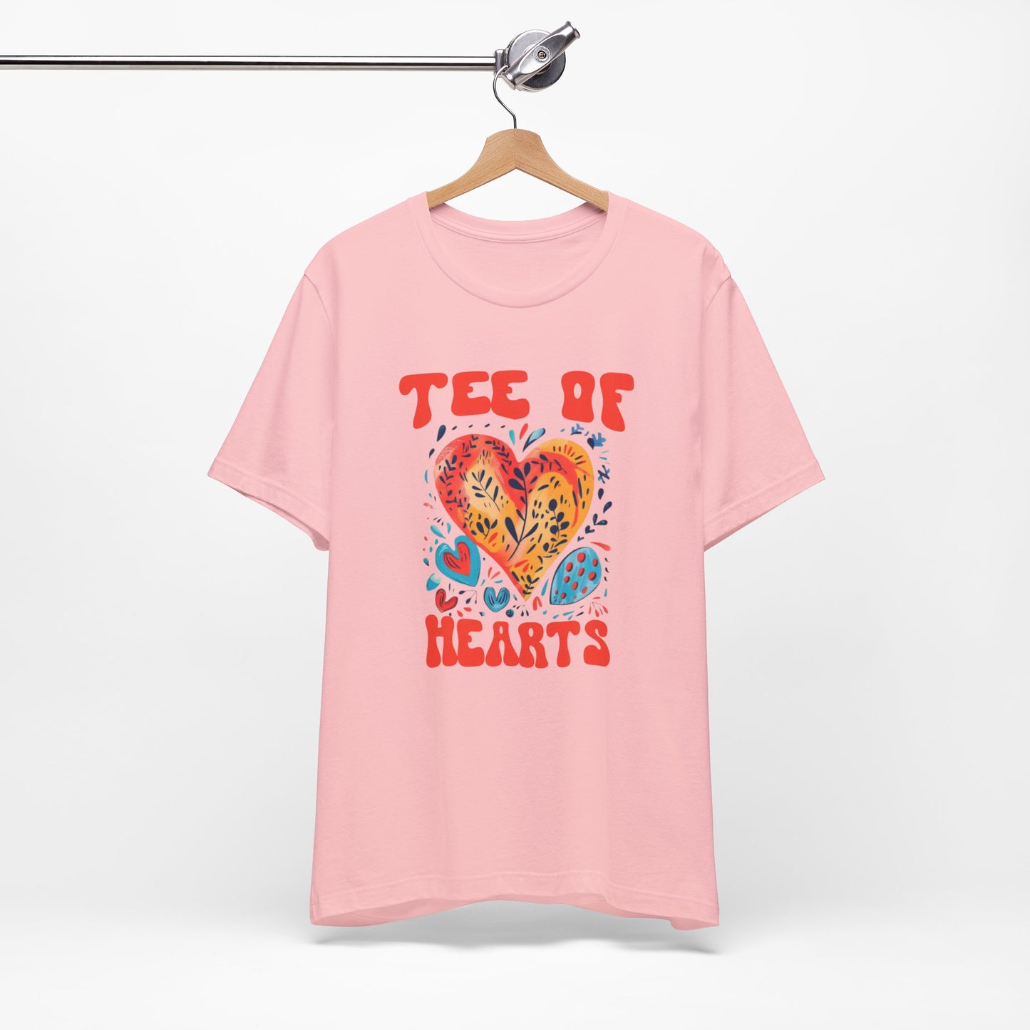 Tee Of Hearts Abstract Art T Shirt - US