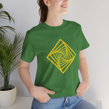 Squareup Cubism Movement 2D Shapes With 4 Sides T Shirt - UK