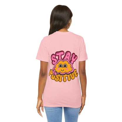 Stay Positive Motivational Quote About Life Retro T Shirt - US