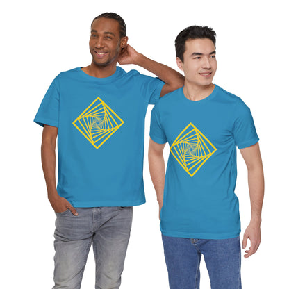 Squareup Cubism Movement 2D Shapes With 4 Sides T Shirt - UK