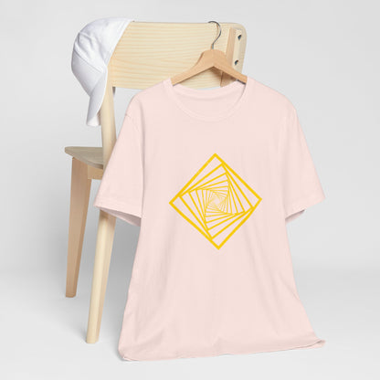 Squareup Cubism Movement 2D Shapes With 4 Sides T Shirt - UK