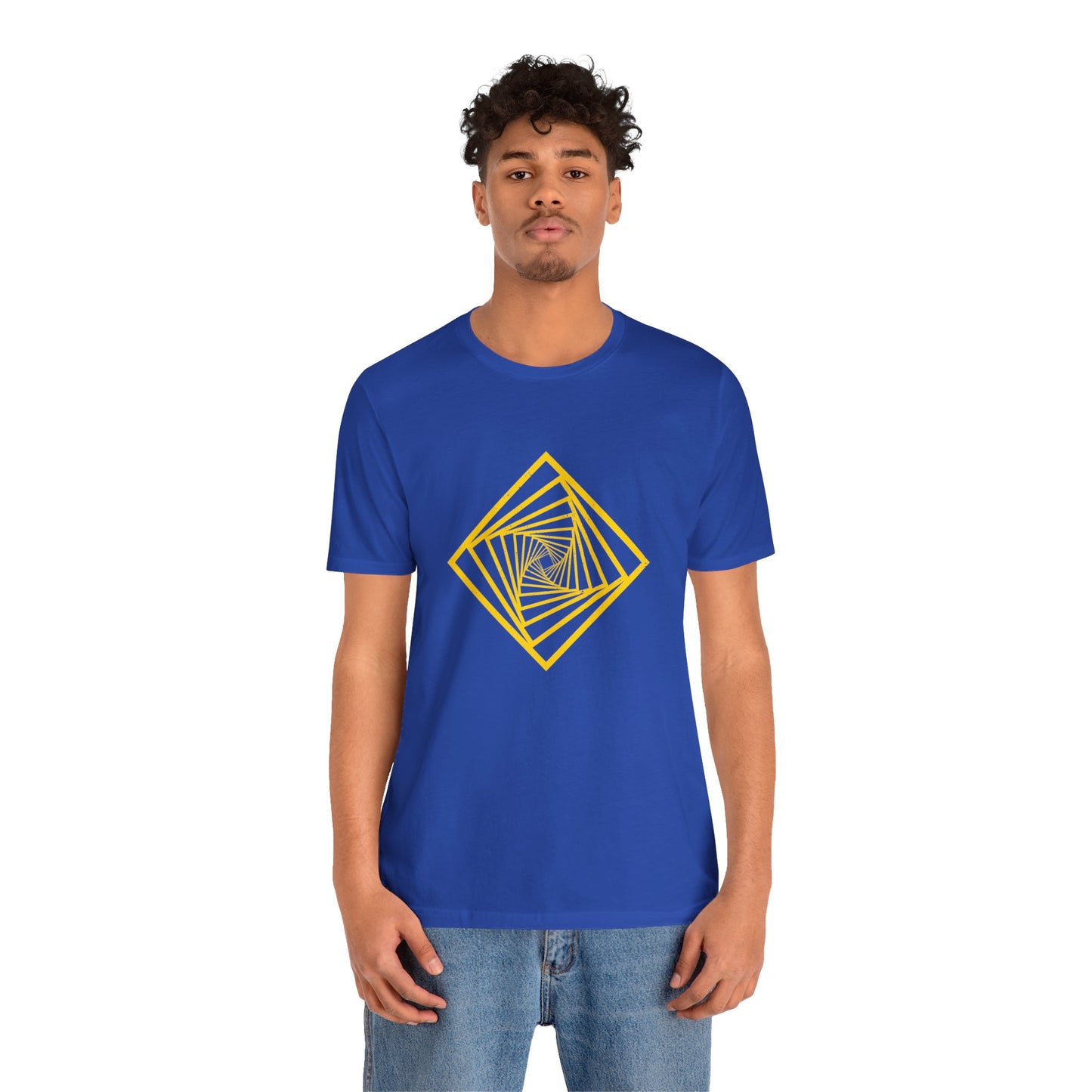 Squareup Cubism Movement 2D Shapes With 4 Sides T Shirt - UK