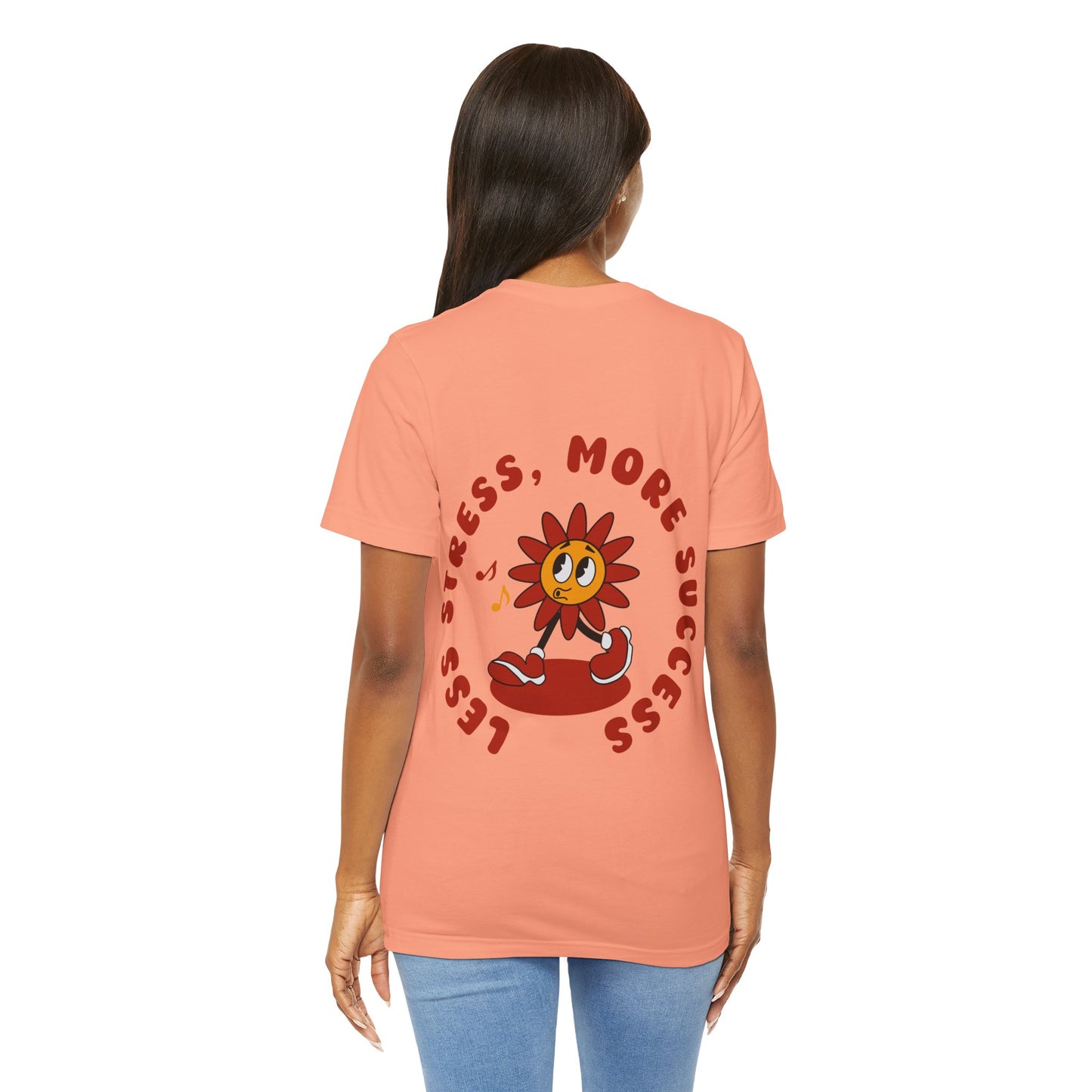 Red Flower Positive Inspirational Quotes About Life T Shirt - UK