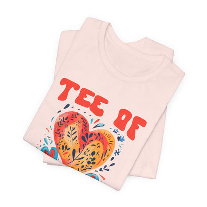 Tee Of Hearts Abstract Art T Shirt - UK