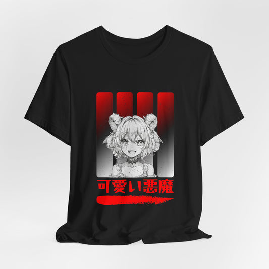 Cute Lady Anime Demon Slayer T Shirt - UK Front