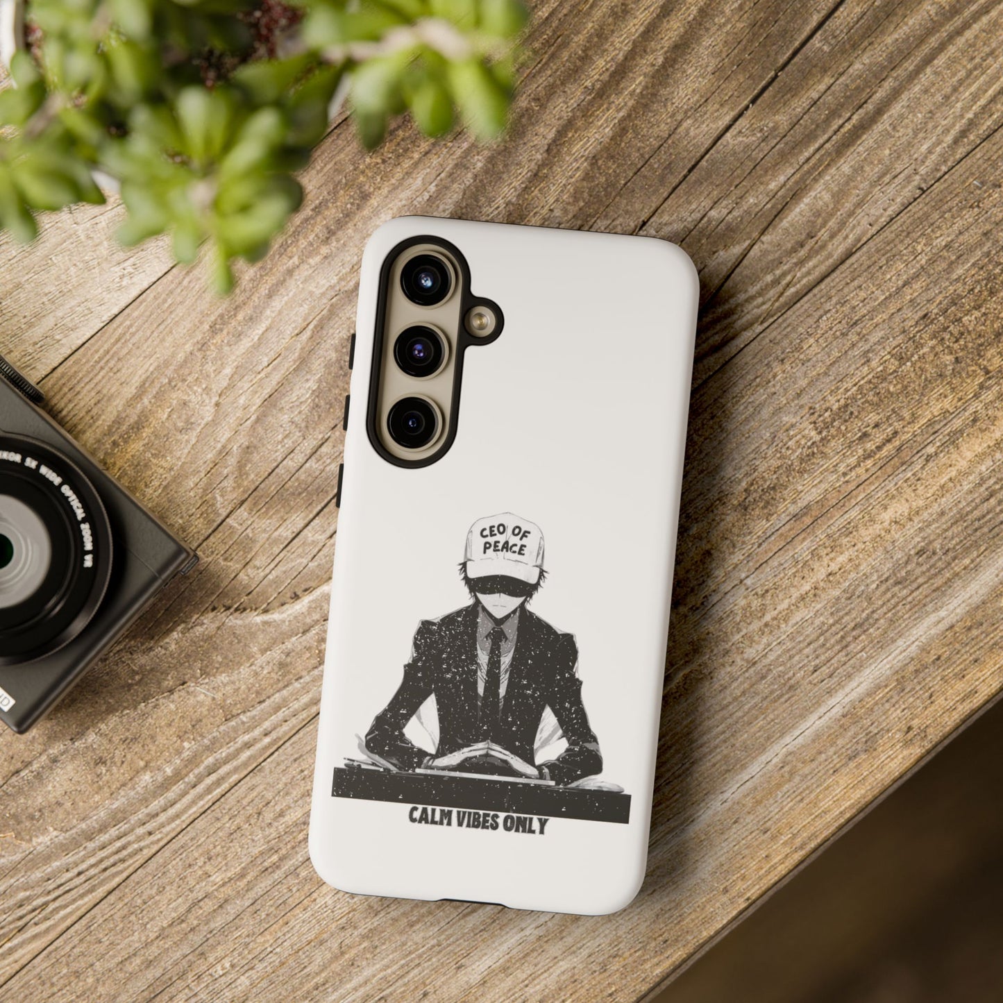 Cool Anime Cartoon Boss Leader Phone Case, iPhone, Pixel, Samsung