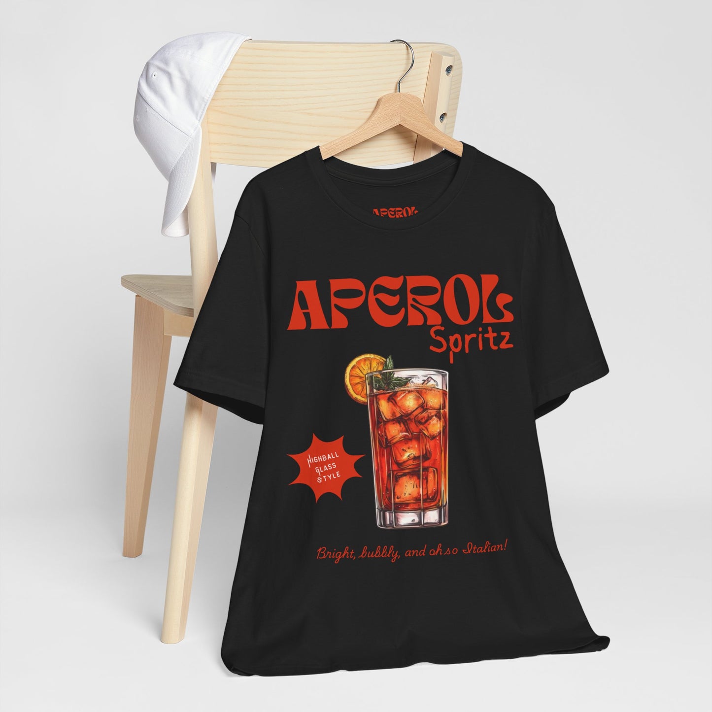 Aperol Spritz Cocktail Bar Drink T Shirt - US