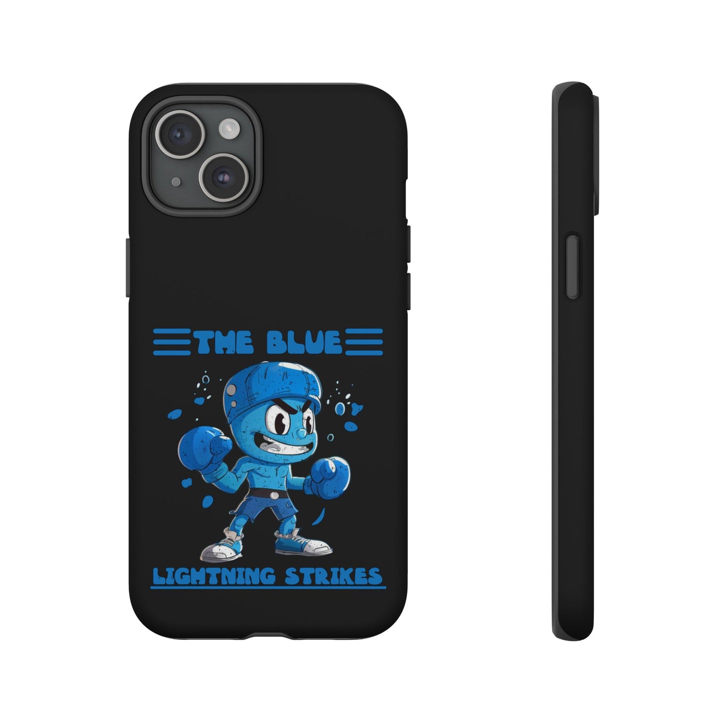 Fight Tonight My Sky Blue Lightning Fast Boxer Gloves Phone Case iPhone Pixel Samsung