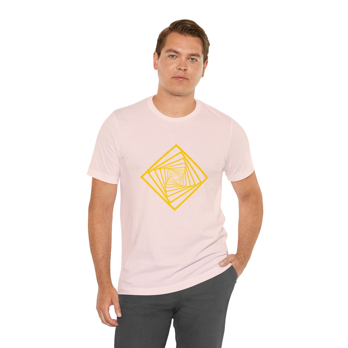 Squareup Cubism Movement 2D Shapes With 4 Sides T Shirt - UK