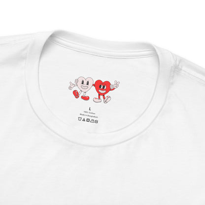 Oh So True Love Heart Rate Retro T Shirt - UK