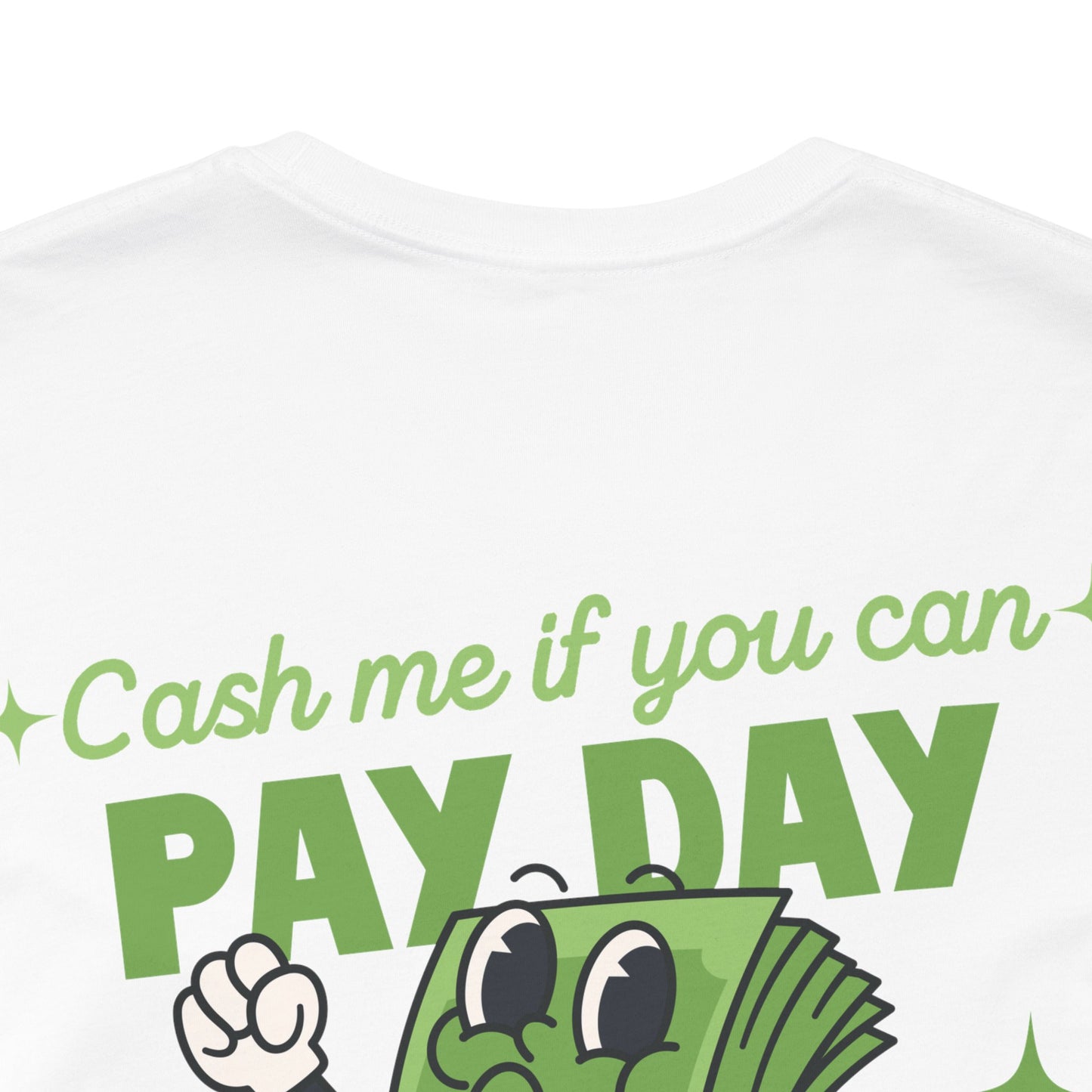 Retro Salary Finance Pay Day Today Funny Cartoon Character T Shirt - US