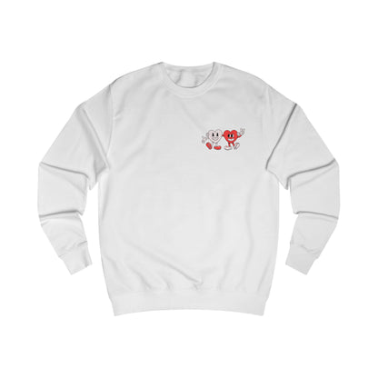 Oh So True Love Heart Rate Retro Sweatshirt - US