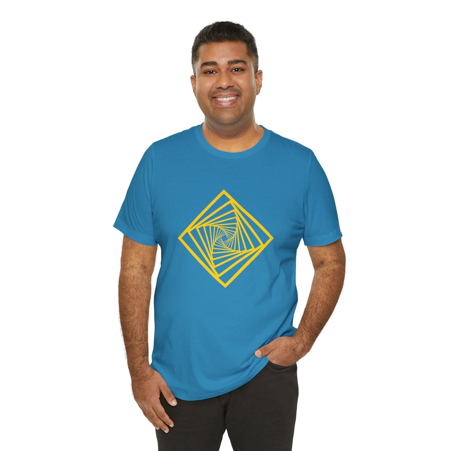 Squareup Cubism Movement 2D Shapes With 4 Sides T Shirt - US