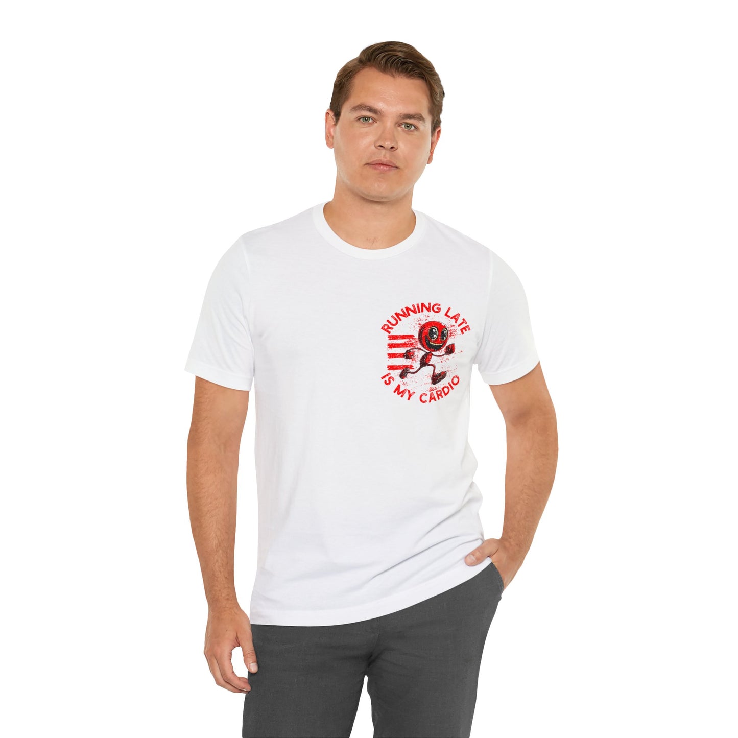 The Running Man Speed Meme Funny Cartoon T Shirt - UK