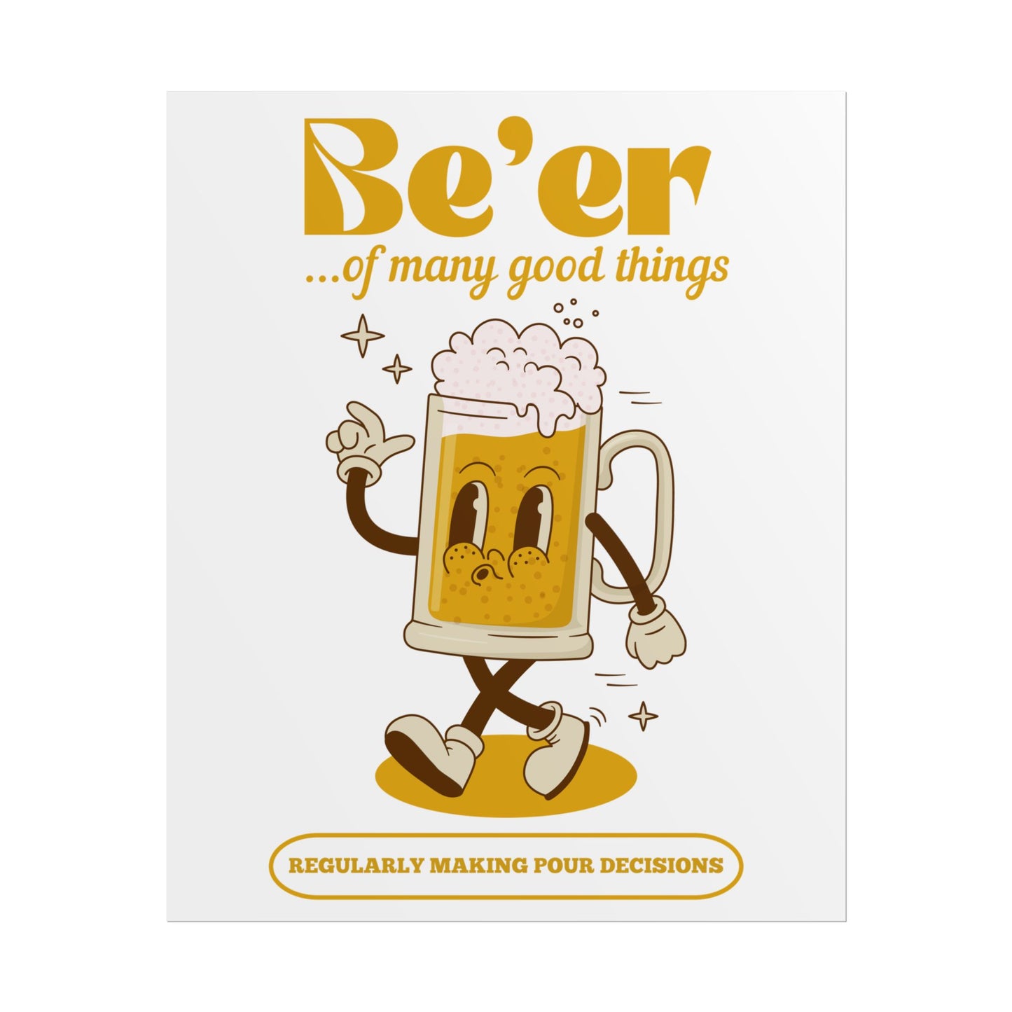 Ground Ginger Root Craft Beer Glass Alcohol Beverage Poster