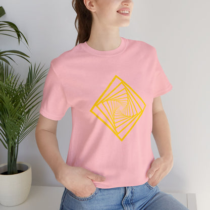 Squareup Cubism Movement 2D Shapes With 4 Sides T Shirt - US