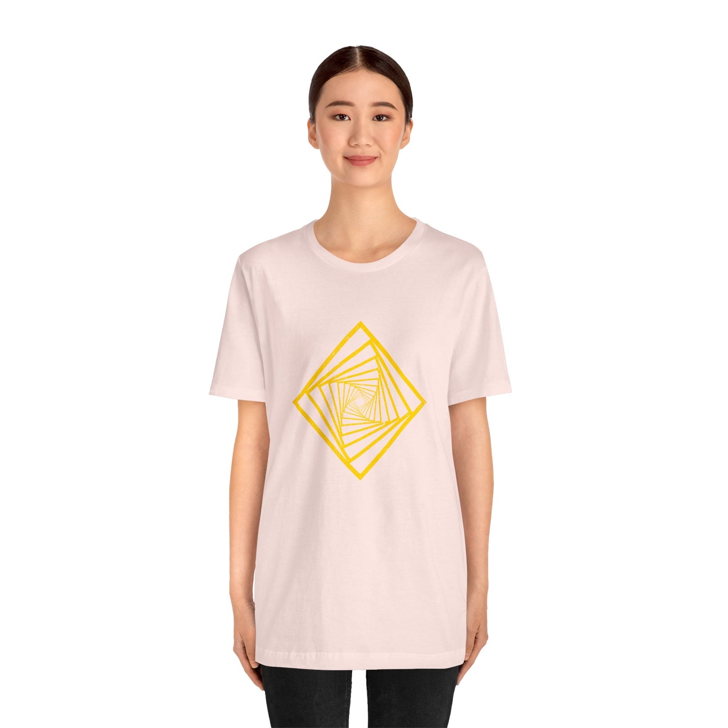 Squareup Cubism Movement 2D Shapes With 4 Sides T Shirt - UK