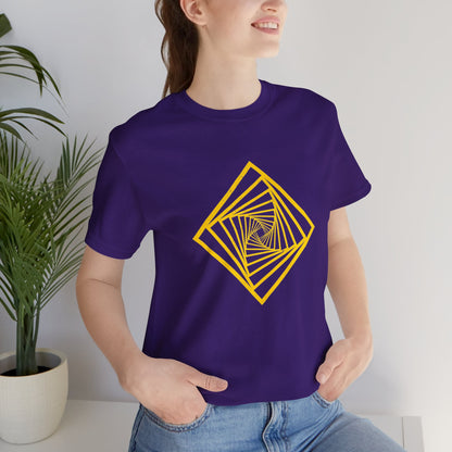 Squareup Cubism Movement 2D Shapes With 4 Sides T Shirt - US