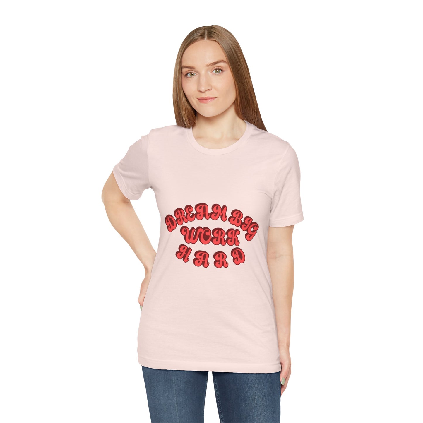 American Dream Big Work Hard T Shirt - UK