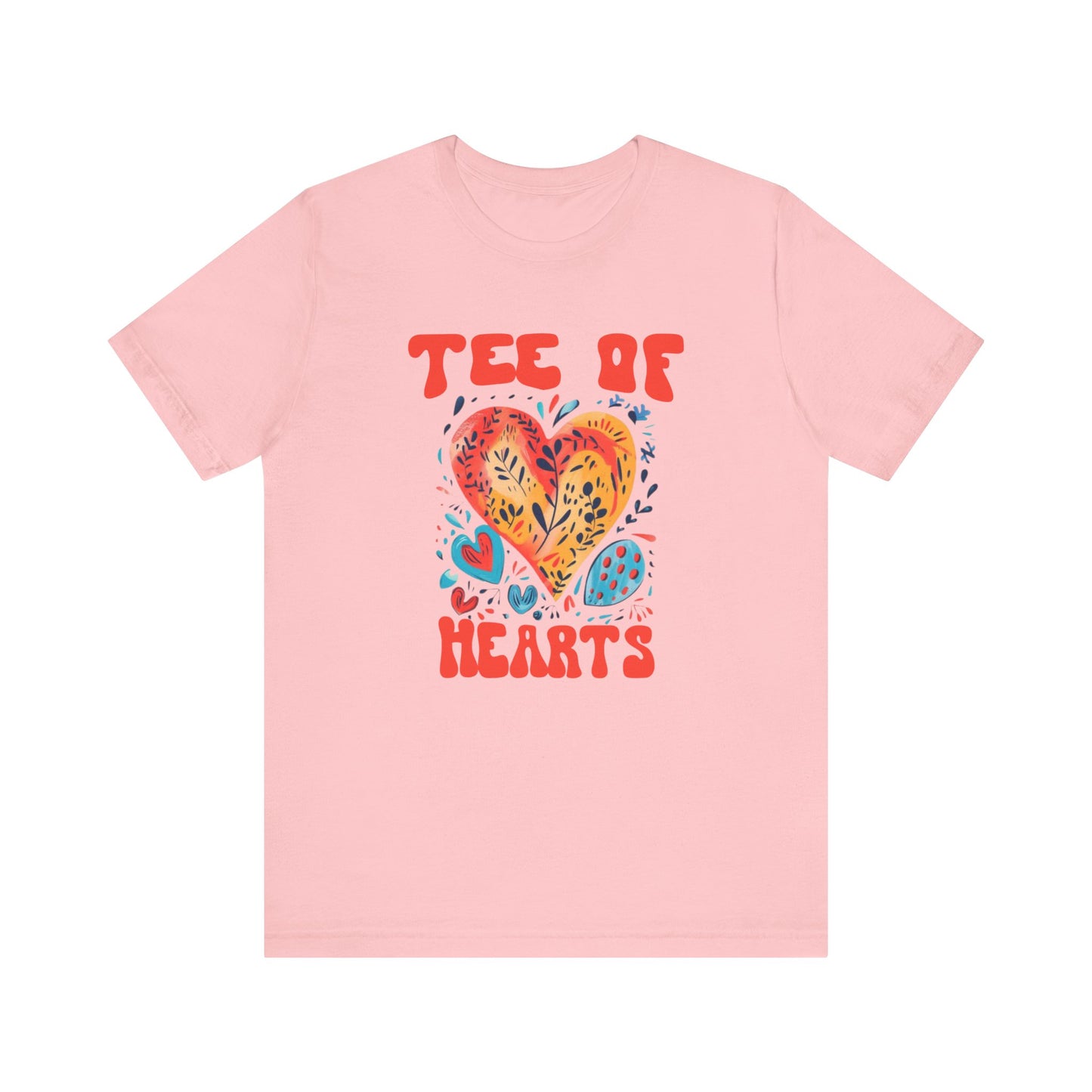 Tee Of Hearts Abstract Art T Shirt - US