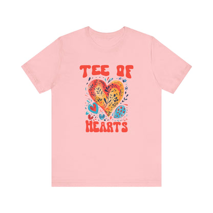 Tee Of Hearts Abstract Art T Shirt - US