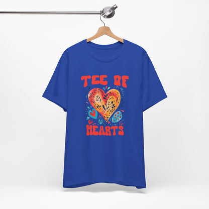 Tee Of Hearts Abstract Art T Shirt - US