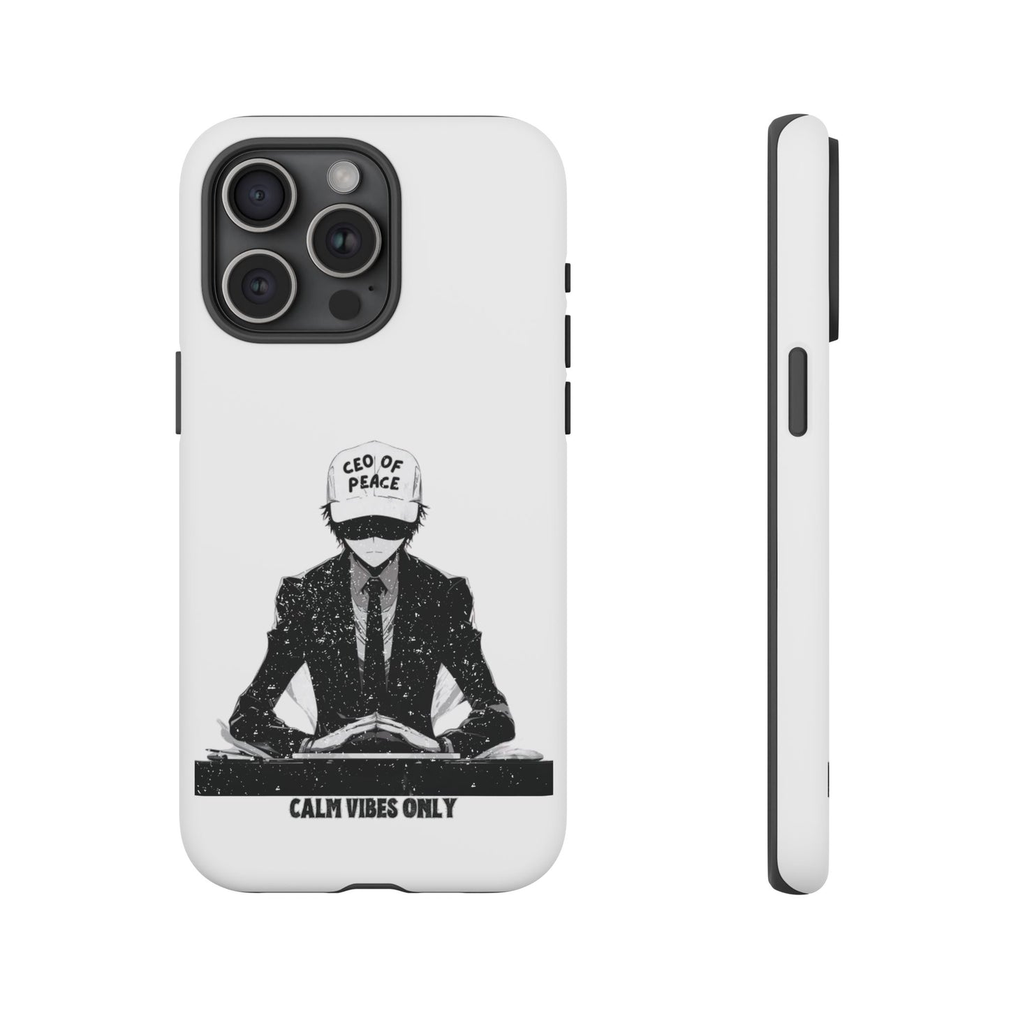 Cool Anime Cartoon Boss Leader Phone Case, iPhone, Pixel, Samsung